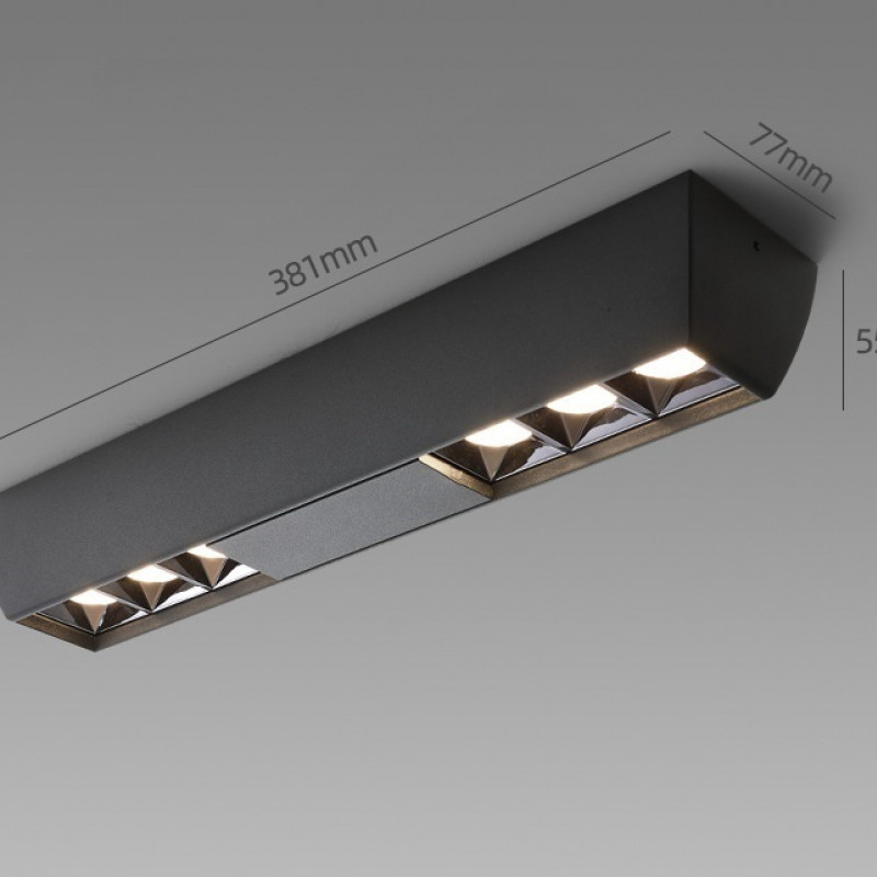 Накладной светильник LED BAR CORVINA DA20304K-BK от Sto-watt