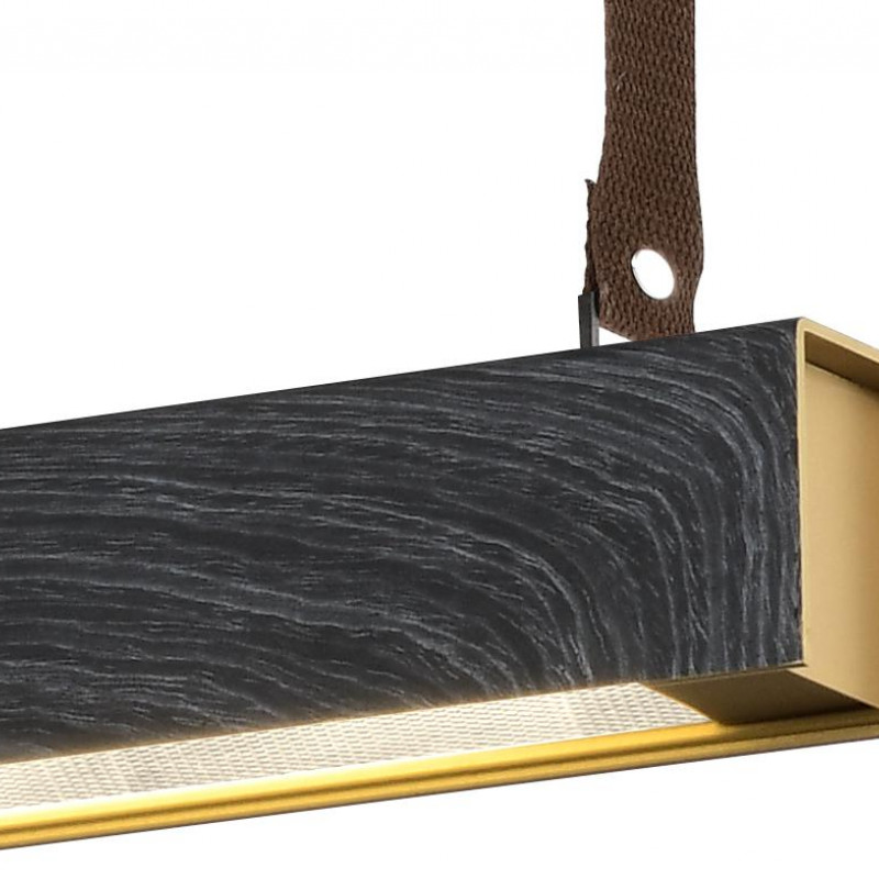 Подвесной светильник DLux DA0898-1200B BK WoodGrain от Sto-watt