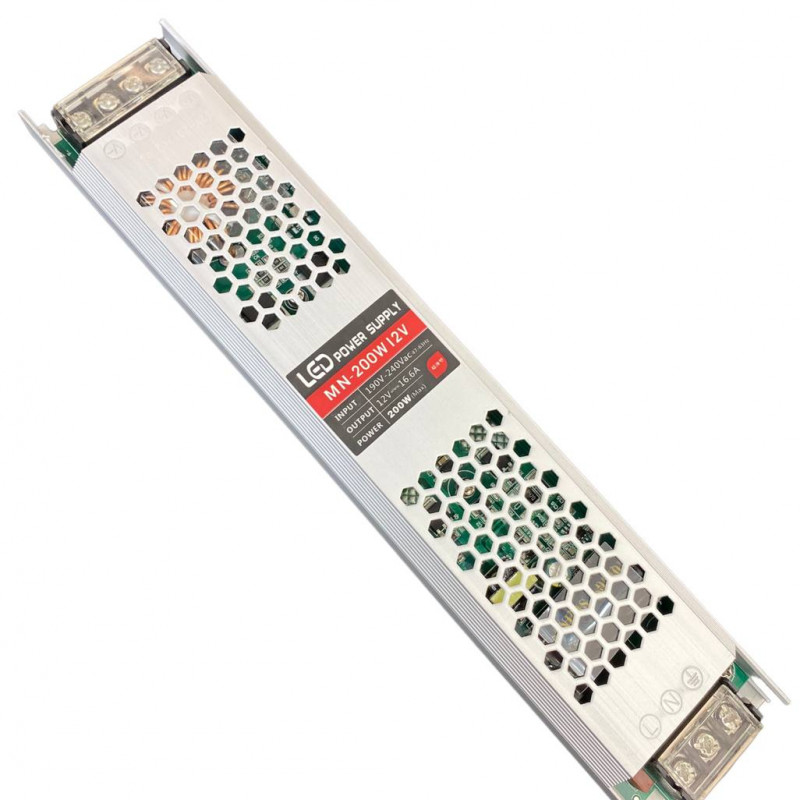 Блок питания ультратонкий DLUX 200W 12V 16.6A S-12-200 от Sto-watt